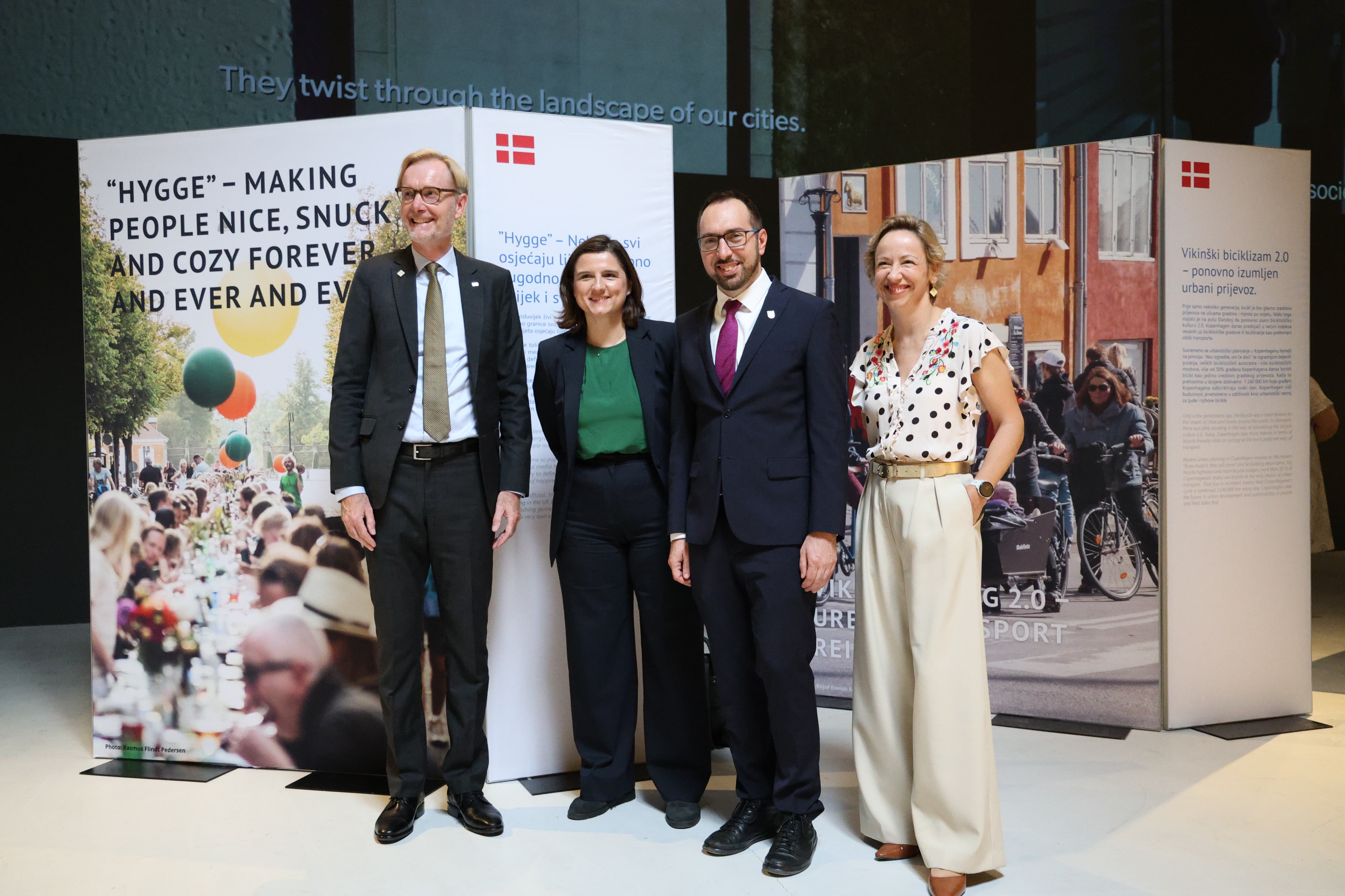 Gradonačelnik Tomašević i zamjenica Dolenec na prijemu u povodu službenog početka danskog predsjedanja Vijećem EU 2025.